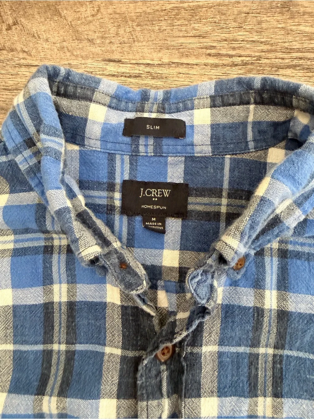Men’s J.Crew Flannel Button Down